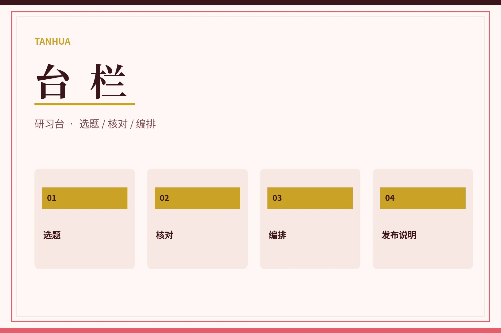 案头整理方法